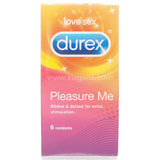 Buy cheap Durex Pleasure Me 6s Online