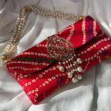 Buy cheap Haiyathi Pearl Chain Handbag Online
