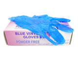 Buy cheap Blue Vinyl Powdered Golves Online