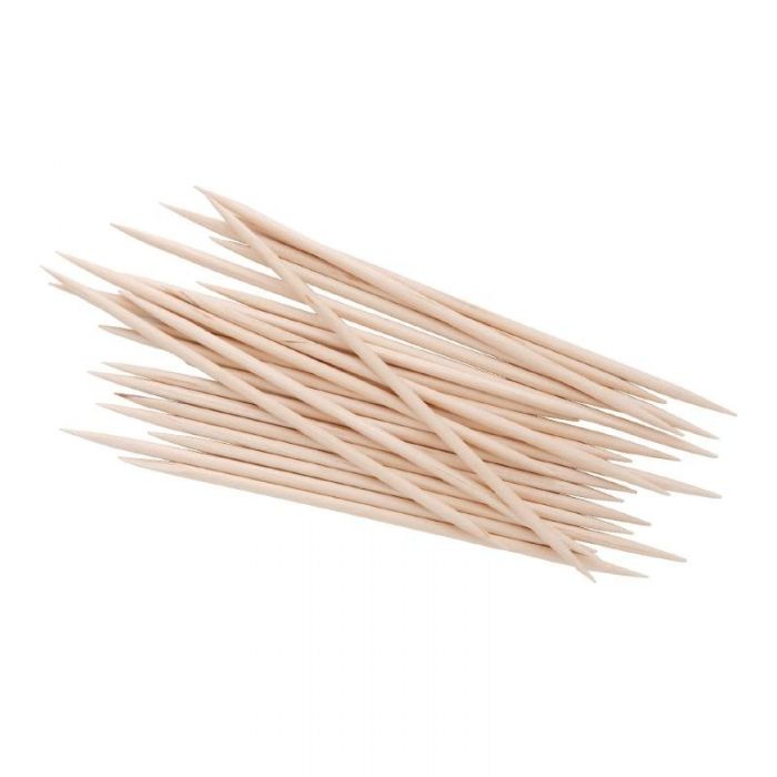 Long wooden discount toothpicks