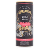 Buy cheap Kopparberg Rum & Cola 250ml Online