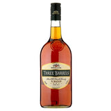 Buy cheap THREE BARRELS BRANDY 1L Online