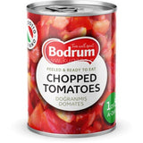 Buy cheap BODRUM CHOPPED TOMATOES 400G Online