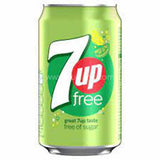 Buy cheap 7UP SUGAR FREE  CAN 330ML Online