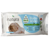 Buy cheap Natura Baby Wipes 60pcs Online