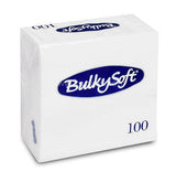 Buy cheap Bulkysoft White Napkins 100s Online