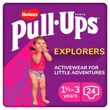 Buy cheap HUGGIES PULLUPS GIRLS 1.5-3YRS Online