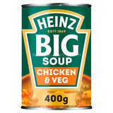 Buy cheap HEINZ BIG SOUP CHKN & VEG 400G Online