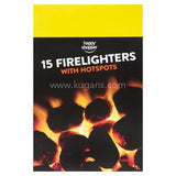 Buy cheap 15 Firelighters With Hotspots Online
