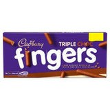 Buy cheap CADBURY TRIPLE CHOC FINGERS Online