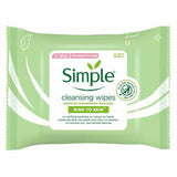 Buy cheap SIMPLE CLEANSING WIPES 25PCS Online