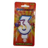 Buy cheap HAPPY BIRTHDAY CANDLE 3 Online