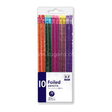 Buy cheap Foiled Pencils 10pcs Online