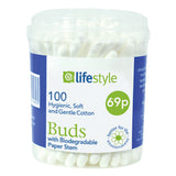 Buy cheap LIFESTYLE COTTON BUDS 100S Online