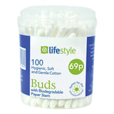 Buy cheap LIFESTYLE COTTON BUDS 100S Online
