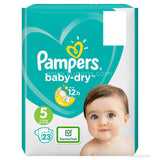 Buy cheap Pampers Baby Dry No5 - 23pcs Online