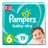 Buy cheap PAMPERS BABY DRY NO6 - 19S Online
