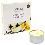 Buy cheap OPELLA TEA LIGHTS VANILLA 16S Online
