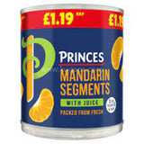 Buy cheap PRINCES MANDRAIN SEGMENTS 175G Online