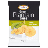 Buy cheap Grace Green Plantain Chips 35g Online