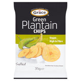 Buy cheap GRACE GREEN PLANTAIN CHIPS 35G Online