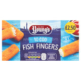 Buy cheap YOUNGS 10 COD FISH FINGERS Online