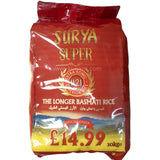 Buy cheap Surya Super Long Basmati 10kg Online