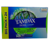 Buy cheap Tampax Pearl Compak Super 24s Online