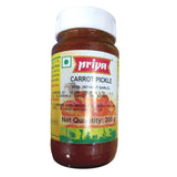 Buy cheap Priya Carrot Pickle 300g Online