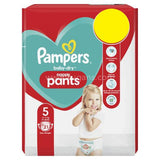 Buy cheap PAMPERS DRY NAPPY PANTS SIZE 5 Online