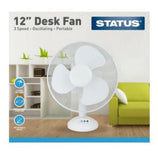 Buy cheap STATUS DESK FAN 12INCH Online