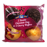 Buy cheap 2 Double Choco Cherry Muffins Online