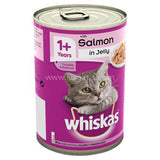 Buy cheap WHISKAS SALMON IN JELLY 390G Online