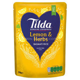 Buy cheap TILDA LEMON HERBS RICE 250G Online