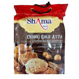 Buy cheap SHAMA CHAKKI GOLD ATTA 5KG Online