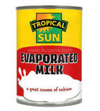 Buy cheap TROPICAL SUN EVAPORATED MILK Online