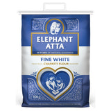 Buy cheap ELEPHANT ATTA FINE WHITE 10KG Online