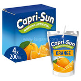 Buy cheap CAPRI SUN ORANGE 4 X 200ML Online