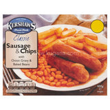 Buy cheap Kershaws Sausage Chips 400g Online