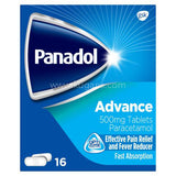 Buy cheap PANADOL ADVANCE 16PCS Online