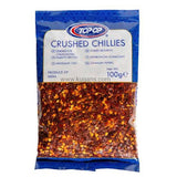 Buy cheap TOP OP CRUSHED CHILLIES 100G Online