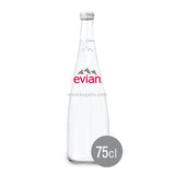 Buy cheap EVIAN GLASS BOTTLE 75CL Online