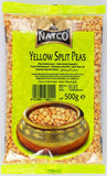Buy cheap NATCO YELLOW SPLIT PEAS 500G Online